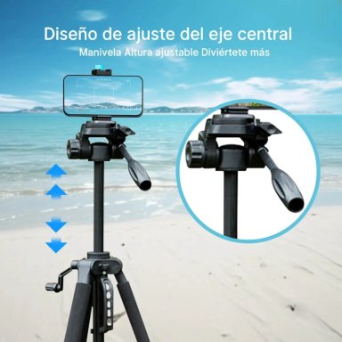 TRIPODE PROFESIONAL PARA CAMARA 160CM CON CONTROL - 5