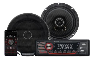 RADIO PARA AUTO CON DOS PARLANTES DE 6,5 PULGADAS - 1