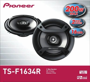 PARLANTES 200W 25W RMS 16 CM 2 VIAS - 3