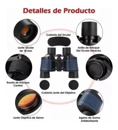 BINOCULARES TELESCOPICOS HD VISION NOCTURNA 60X60 - 5