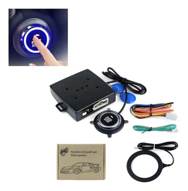 BOTON DE ENCENDIDO ARRANQUE ANTIRROBO PARA AUTOS - 1