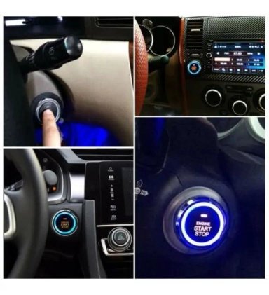 BOTON DE ENCENDIDO ARRANQUE ANTIRROBO PARA AUTOS - 2