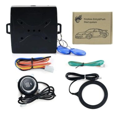 BOTON DE ENCENDIDO ARRANQUE ANTIRROBO PARA AUTOS - 3