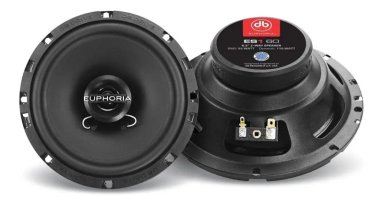 PARLANTES EUPHORIA 2 VIAS 16.5CM 55RMS COLOR NEGRO - 1