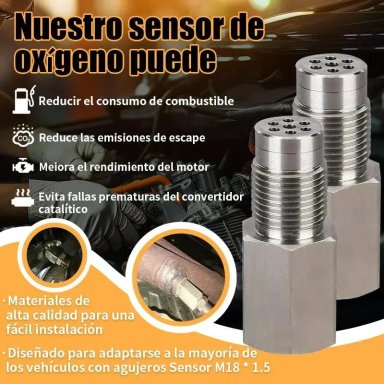 MINI CATALIZADOR SENSOR DE OXIGENO PARA CODIGOS P0420 Y P - 5