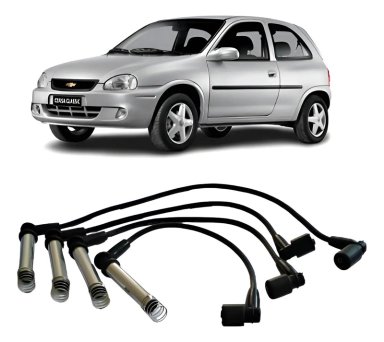 CABLE BUJIA CHEVROLET CORSA 1.6 2000-2008 - 1