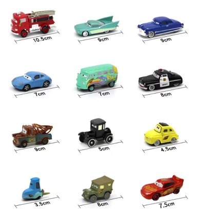 COCHES DE COLECCION METAL RAYO MCQUEEN Y MAS - 2