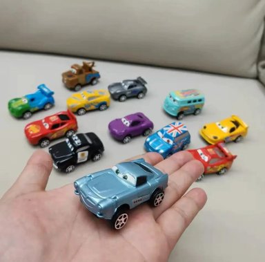 SET 12 AUTOS RAYO MCQUEEN JUGUETES PARA NIÑOS - 2