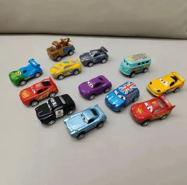 SET 12 AUTOS RAYO MCQUEEN JUGUETES PARA NIÑOS - 3
