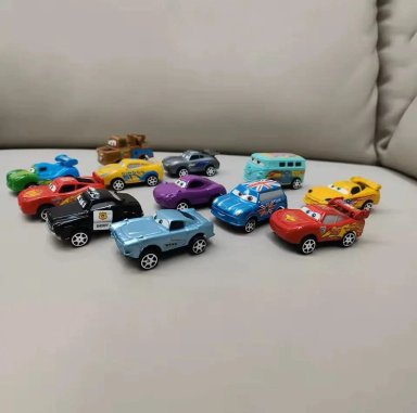 SET 12 AUTOS RAYO MCQUEEN JUGUETES PARA NIÑOS - 4