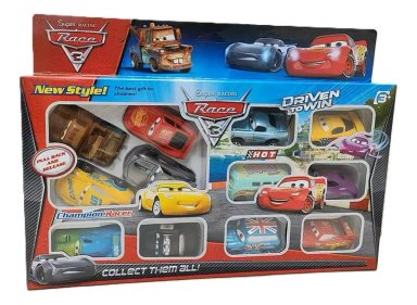 SET 12 AUTOS RAYO MCQUEEN JUGUETES PARA NIÑOS - 5