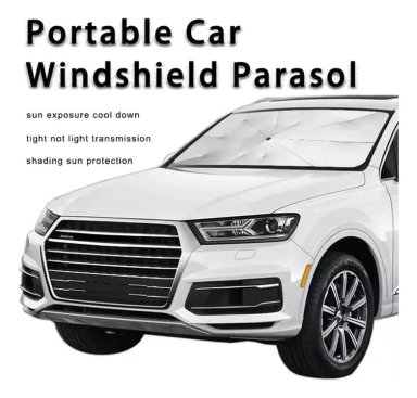 PARABRISAS AUTO SOMBRILLA QUITASOL PARASOL CUBRE - 8
