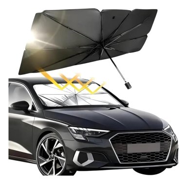 PARASOL CUBRE SOL PARA AUTO TIPO SOMBRILLA - 3