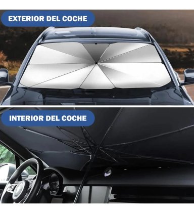 PARASOL CUBRE SOL PARA AUTO TIPO SOMBRILLA - 4
