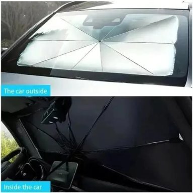 PARASOL CUBRE SOL PARA AUTO TIPO SOMBRILLA - 4