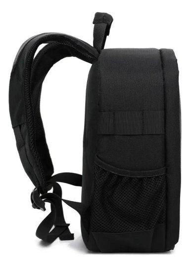 MOCHILA PARA CAMARA FOTOGRAFICA PROFESIONAL NEGRA - 3