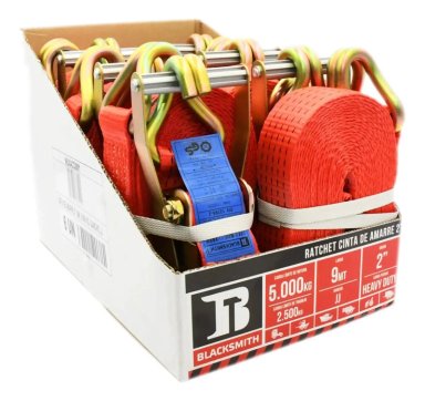 PACK 6 ESLINGAS DE AMARRE 9MTS 5000 KG - 1