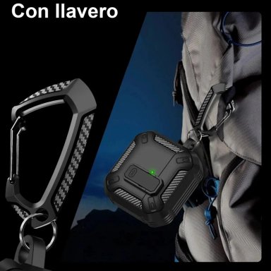 FUNDA PROTECTORA ANTIGOLPES PARA AIRPODS 4 - 3