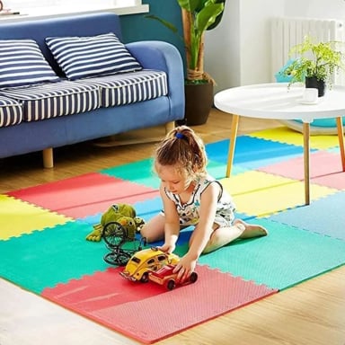PACK 8 ALFOMBRAS PUZZLE GOMA EVA ANTIGOLPES 60X60 - 3
