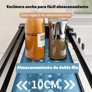 ESTANTE ORGANIZADOR DE ESPECIAS 2 NIVELES - 5