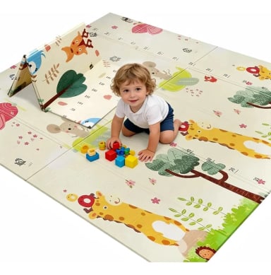 ALFOMBRA PLEGABLE ANTIGOLPES PARA BEBE S 1.5X1.8M - 1