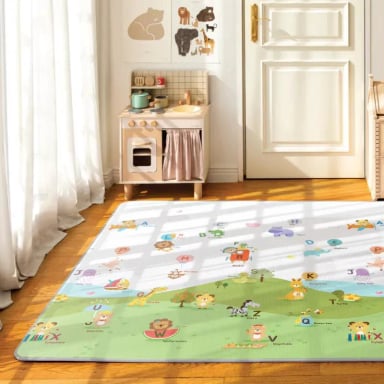 ALFOMBRA PLEGABLE ANTIGOLPES PARA BEBE S 1.5X1.8M - 2