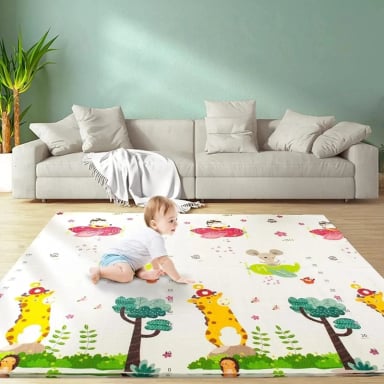 ALFOMBRA PLEGABLE ANTIGOLPES PARA BEBE S 1.5X1.8M - 3