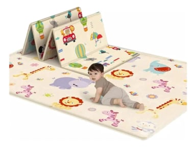 ALFOMBRA ANTIGOLPES PLEGABLE PARA NIÑOS 200X150CM - 1