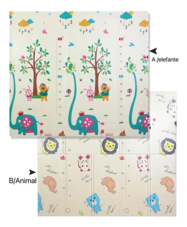 ALFOMBRA ANTIGOLPES PLEGABLE PARA NIÑOS 180X120CM - 4