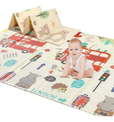ALFOMBRA ANTIGOLPES PLEGABLE PARA NIÑOS 200X180 CM - 1