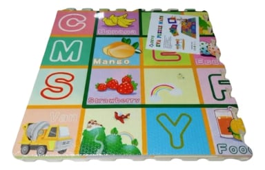 ALFOMBRA ANTIGOLPE PARA BEBE  60X60CM 4 PIEZAS - 2