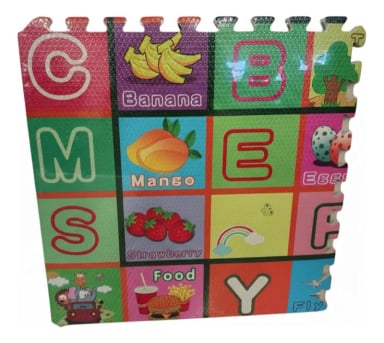 ALFOMBRA ANTIGOLPE PARA BEBE  60X60CM 4 PIEZAS - 4