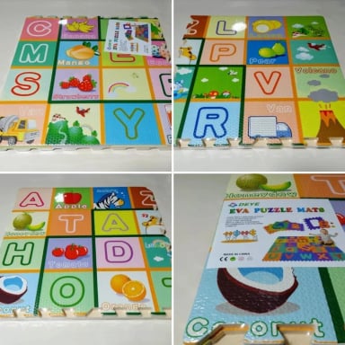 ALFOMBRA ANTIGOLPE PARA BEBE  60X60CM 4 PIEZAS - 5