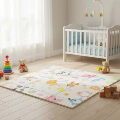 ALFOMBRA ANTIGOLPES PLEGABLE PARA NIÑOS 180X150CM - 4