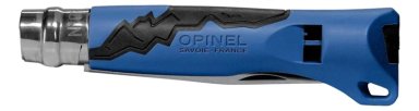 CUCHILLO DE ACERO INOXIDABLE PARA EXTERIORES AZUL - 4