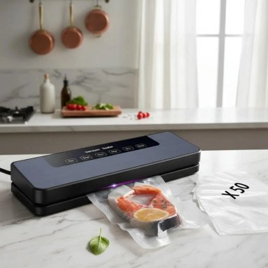 MAQUINA SELLADORA AL VACIO PARA ALIMENTOS - 1