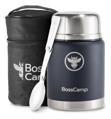 TERMO DE COMIDA 500 ML ACERO INOXIDABLE CON BOLSO - 2
