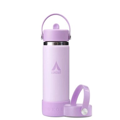 BOTELLA TERMO BOCA ANCHA 600 ML ACERO INOX - 1