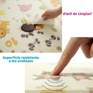ALFOMBRA ANTIGOLPES PLEGABLE REVERSIBLE 200X180 - 4