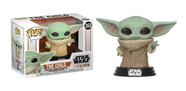 FUNKO POP BABY YODA THE CHILD FIGURA COLECCIONABLE - 1