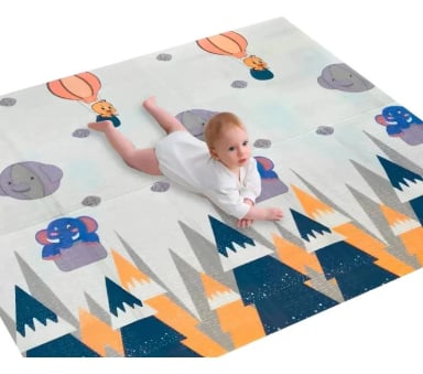 ALFOMBRA PLEGABLE ANTIGOLPES PARA NIÑOS 180X150CM - 2