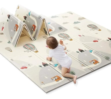 ALFOMBRA ANTIGOLPES PLEGABLE 180X200 CM PARA NIÑOS - 2