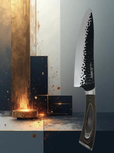 CUCHILLO GRANDE PARA COCINA Y PARRILLA - 5