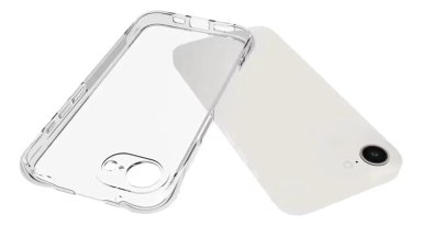 CARCASA TRANSPARENTE PARA IPHONE 17E CON LAMINA PROTECT - 2