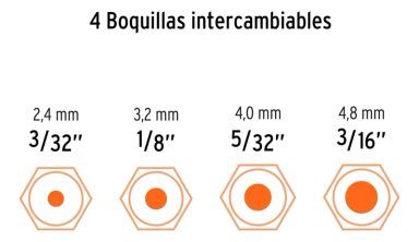 REMACHADORA MANUAL PROFESIONAL CON 4 BOQUILLAS - 5