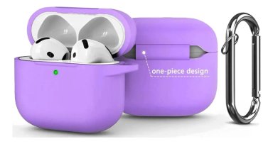 FUNDA SILICONA PROTECTOR 360° PARA AIRPODS 4 - 3