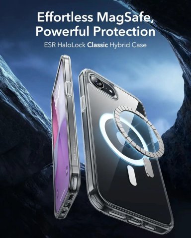 CARCASA CLASSIC HYBRID HALOLOCK PARA IPHONE 17E Y 16E - 2