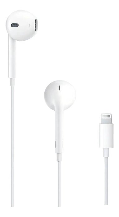 AURICULARES EARPODS CON CONECTOR LIGHTNING BLANCO - 5