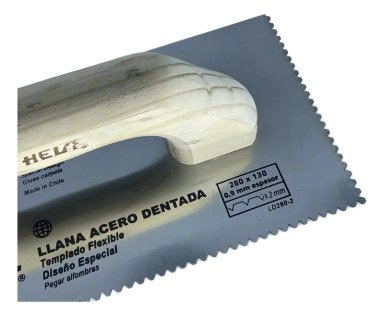 LLANA DENTADA DE ACERO PARA REVESTIMIENTOS - 5