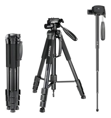 TRIPODE MONOPODE PROFESIONAL PARA CAMARAS DSLR - 1